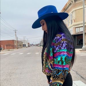 Vintage sequin jacket